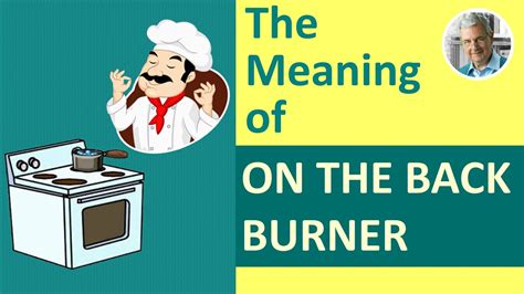 backburner meaning tagalog|Backburner Kahulugan .